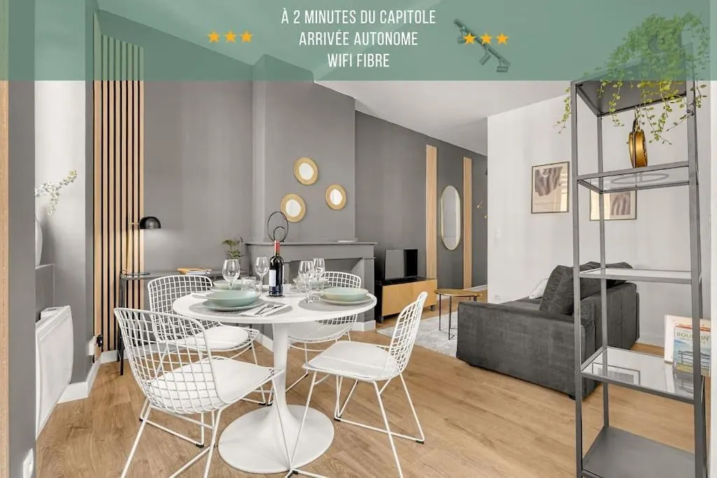 Ღ Le Lormian - Design & Confortable - Capitole Toulouse Apartment
